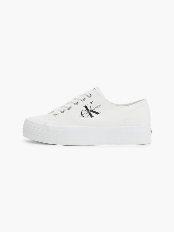 Calvin Klein Dames Sneakers Platform Sneaker Wit