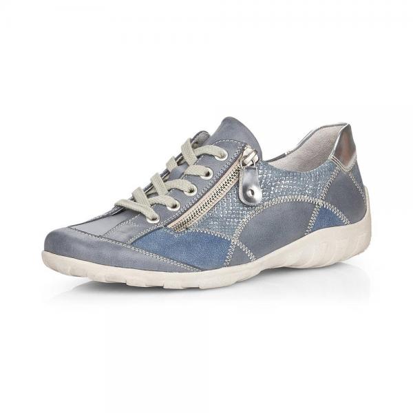 Remonte Dorndorf LOS VOETBED 21 BLUE 2128 Blauw - Schoenen Lage sneakers  Dames € 84,95