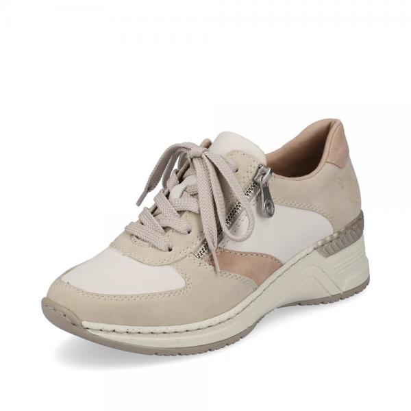 Rieker_Dames_Sneakers_MORELIA_Beige