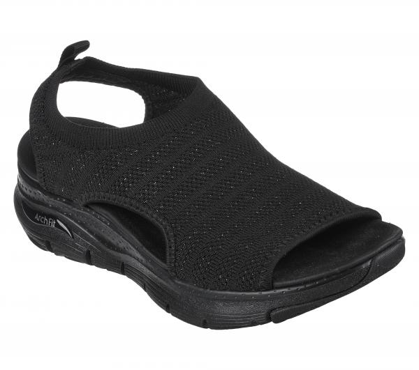 Skechers_Dames_Sandalen_Sandalen_Zwart_8