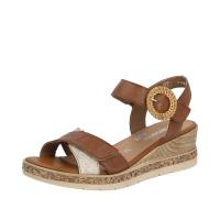 Remonte_Dames_Sandalen_Chiras_Bruin_1