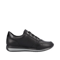 Remonte_Dames_Sneakers_Castor_Zwart_1