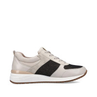 Remonte_Dames_Sneakers_Goatsuede_Wit