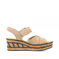 Rieker_Dames_Sandalen_NABUKINO_Beige_1