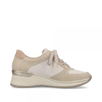 Rieker_Dames_Sneakers_MORELIA_Beige_1