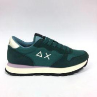 Sun_68_Dames_Sneakers_Ally_Solid_Nylon_Groen