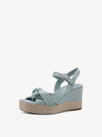 Tamaris_Dames_Sandalen_Sandalen__Blauw_1