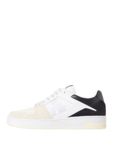 Calvin_Klein_Heren_Sneakers_BASKET_CUPSOLE_LACEUP_MIX_LTH_Wit