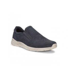 Ecco_Heren_Instapschoen_Irving_Blauw