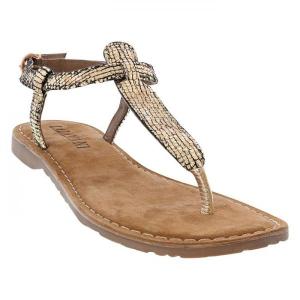 Lazamani_Dames_Slippers_slippers_Goud_4