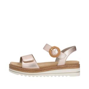 Remonte_Dames_Sandalen_Trento_Goud