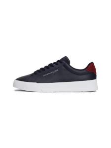 Tommy_Hilfiger_Heren_Sneakers_TH_Court_Leather_Blauw